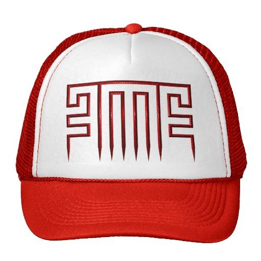 Foto Gorra rojo del logotipo del metal EME foto 617700