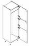 Foto Gower Rapide Plus Monaco 70/30 Fridge Freezer Unit foto 687533