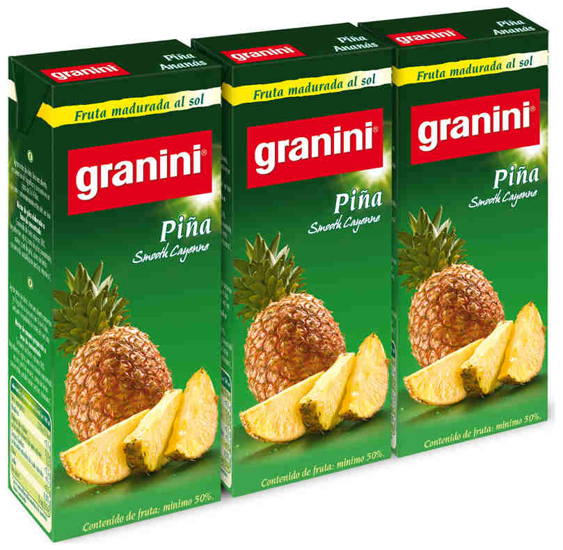 Foto Granini Néctar de Piña Brick 200 ml (Pack 3x200ml) foto 822118