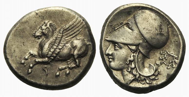 Foto Greek Coinage: Corinth Stater 345-307 Bc foto 936396