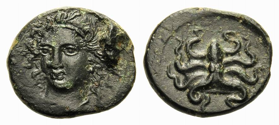 Foto Griechen: Sizilien Syrakus, 2 Republik Ae nach 410 v Chr