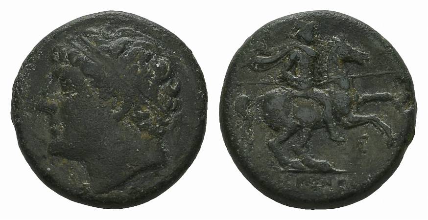 Foto Griechenland Sicilia, Syrakus Ae-Bronze, Hieron, 275-215 v Chr