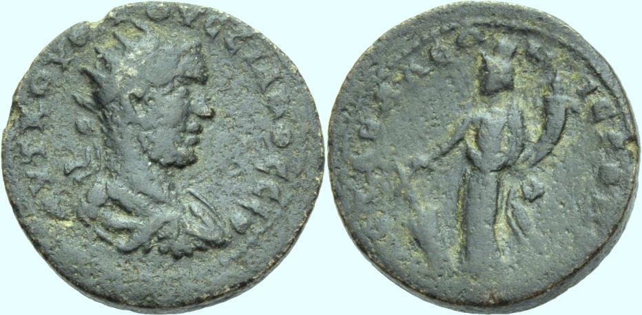 Foto Griechische Münzen Unter Rom Bronze 251-253