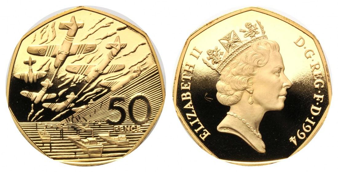Foto Grossbritannien 50 Pence 1994 foto 142396