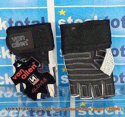 Foto Guantes Fitness Pesas Halterofilia Pro Series Piel Spandex Talla M  19252 Va2 foto 657689