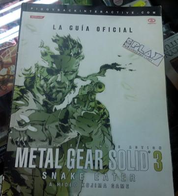 Foto Guia Oficial Metal Gear Solid Iii 3 Snake Eater Piggyback Español Ps2 Envio 24h foto 896484