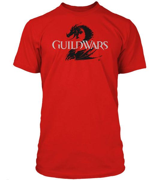 Foto Guild Wars 2 Camiseta Logo Black On Red Talla M foto 548032