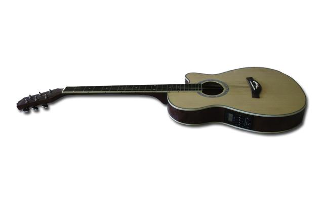 Foto Guitarra electroacústica super flat Memphis