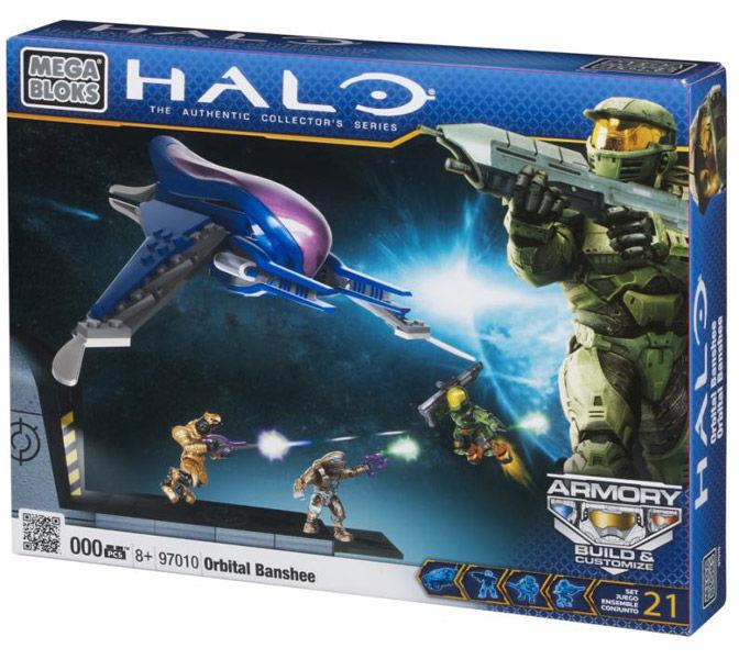 Foto Halo Mega Bloks Kit De ConstruccióN Orbital Banshee