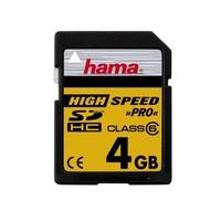 Foto Hama 00090805 - 4gb sdhc card - class 6 - high-speed sdhc 4gb class...