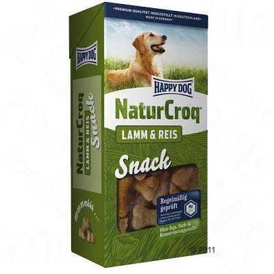 Foto Happy Dog Natur Croq Snack Cordero y arroz - 350 g