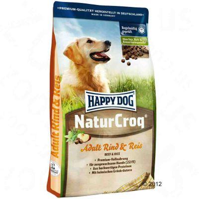 Foto Happy Dog NaturCroq Ternera con arroz - 15 kg