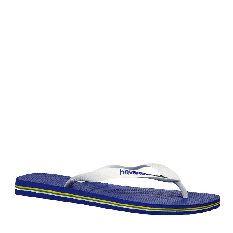 Foto Havaianas Chanclas / Esparde- brazil logo h - Azul / Mar... foto 560404