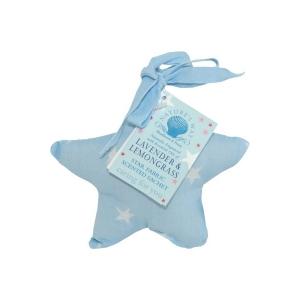 Foto Heathcote and ivory lavender and lemongrass scented sachet star fabric