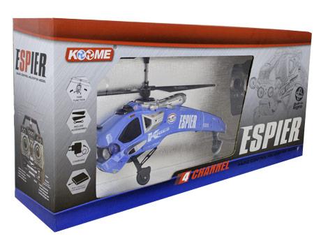Foto Helicoptero mediano RC Espier de 4 canales