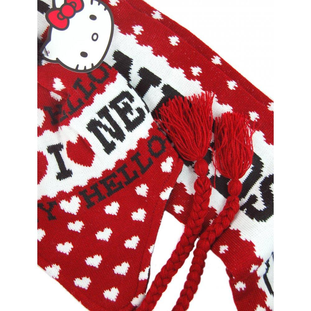 Foto Hello Kitty I Heart Nerds Hat and Scarf Set by Loungefly foto 833461