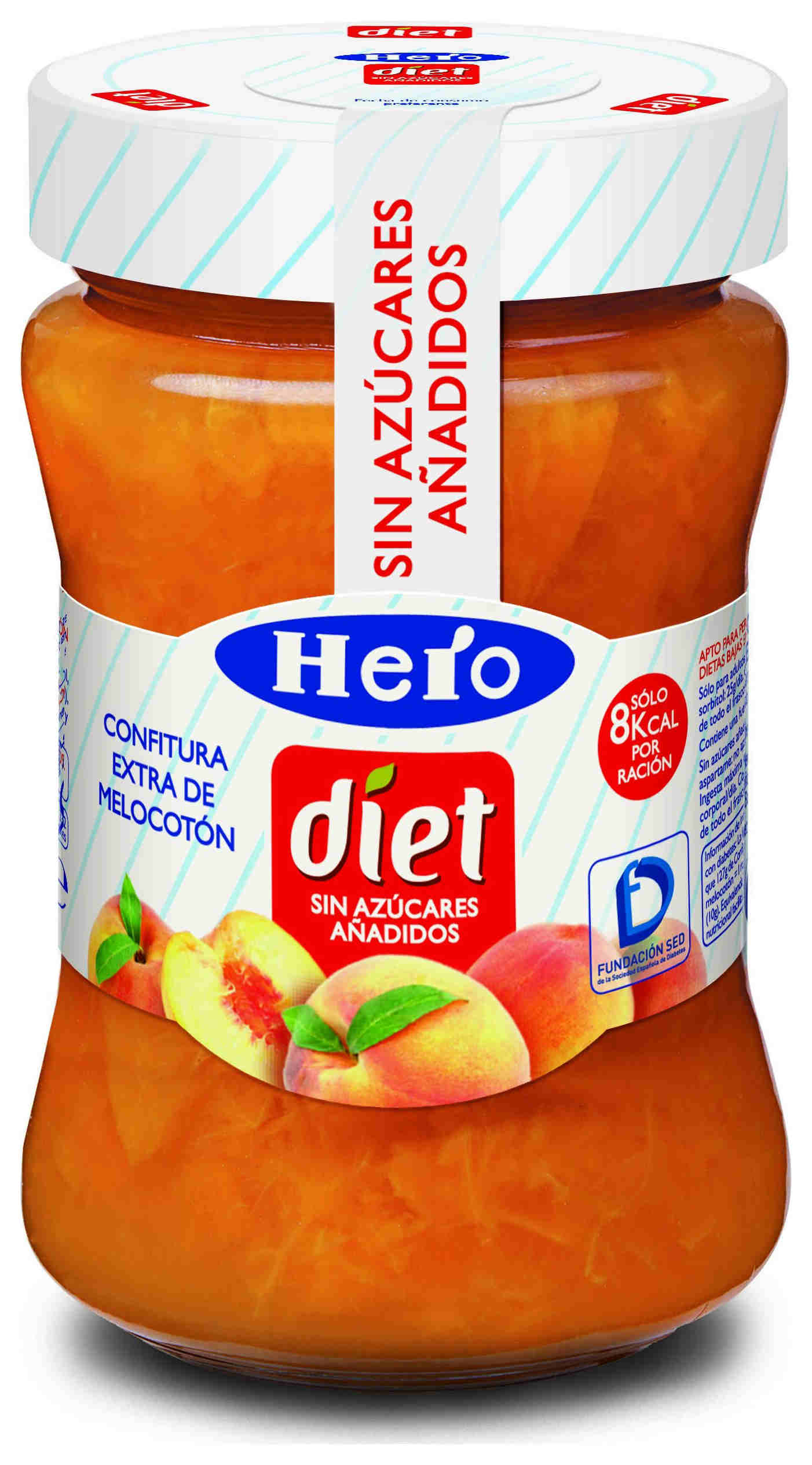 Foto Hero Confitura de Melocotón Diet
