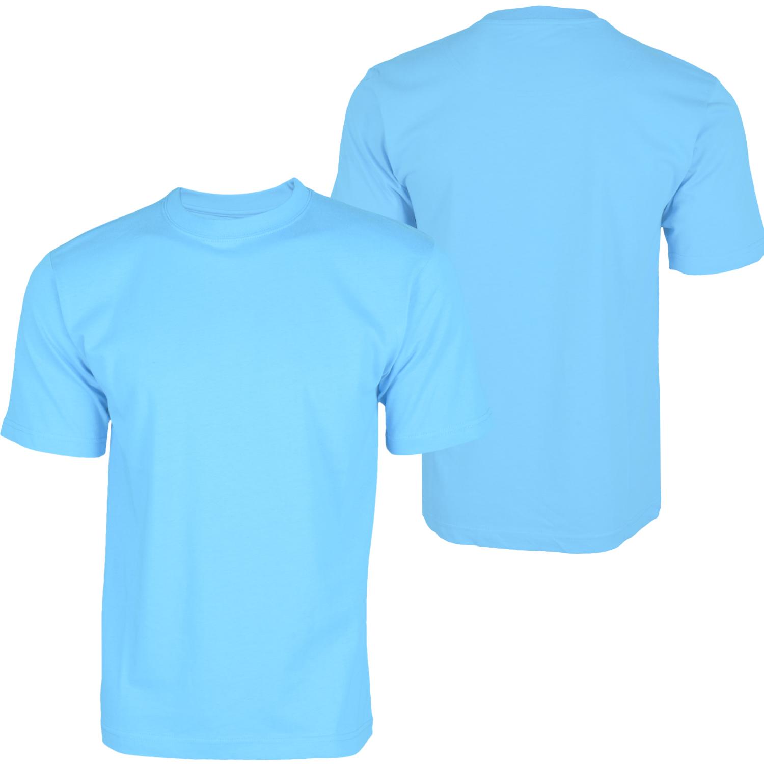 Foto Hoodboyz Basic Blank Camisetas Altas Azul Claro foto 263348
