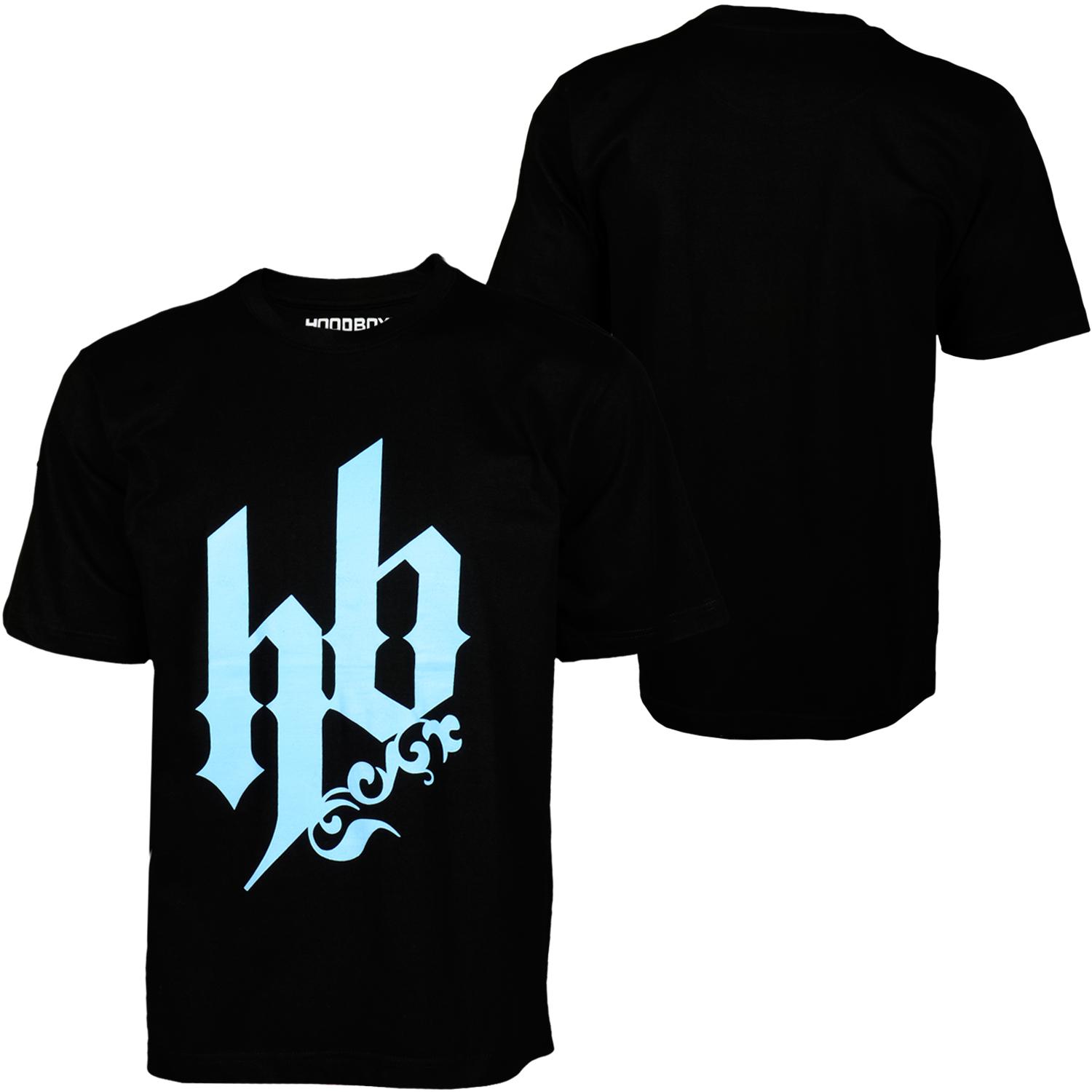 Foto Hoodboyz Basic Front Hb Logo Camisetas Negro foto 174542