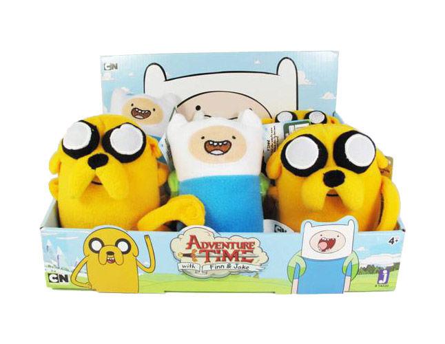 Foto Hora De Aventuras Expositor De 8 Peluches 25 Cm foto 144163