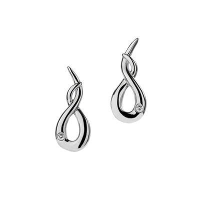 Foto Hot Diamonds Go with the Flow Go with Flow Curl Silver and Diamond ...
