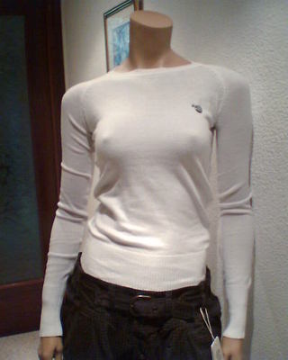 Foto ��� Precioso Jersey Fino De Bershka, Talla M Color Blanco foto 4049