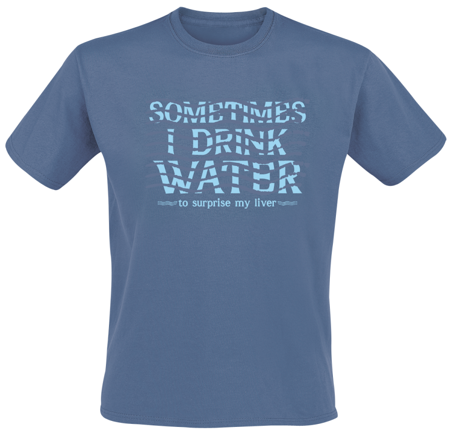 Foto I Drink Water: Camiseta foto 688894