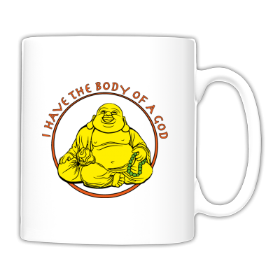 Foto I Have The Body Of A God Taza foto 534617