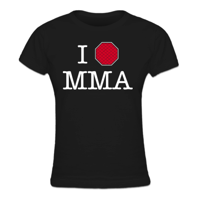 Foto I Love MMA Camiseta de mujer foto 960012