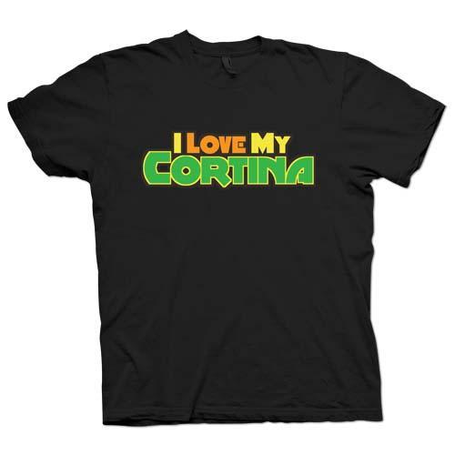 Foto I love my Cortina - Car Enthusiast Black T Shirt