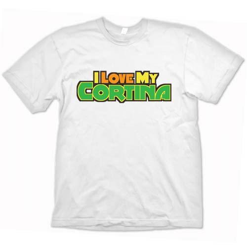 Foto I love my Cortina - Car Enthusiast White T Shirt