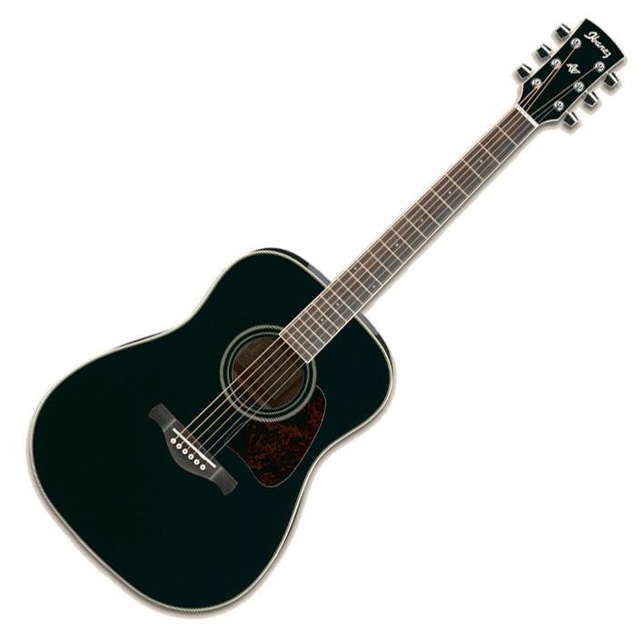 Foto Ibanez AW70 Black Guitarra Acustica foto 752512