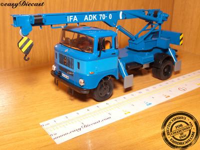 Foto Ifa W50 Adk 1:43 Camion Truck Construction Germany 1965 foto 964176