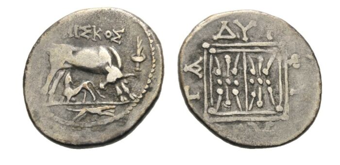 Foto Illyrien-Dyrrhachium Drachme 229 100 Bc foto 626369