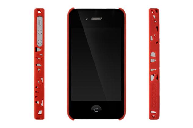 Foto Incase Bird Nest Red Snap Case for iPhone 4 4S foto 37059
