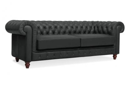 Foto INFURN Home Sofá Larkin Chesterfield (3 plazas)