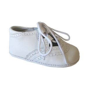 Foto Inglesito abierto sin suela napa blanco d´bebé