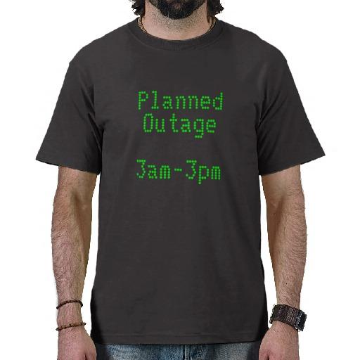 Foto Interrupción prevista 3am-3pm. Negro verde. Person Camisetas foto 474861