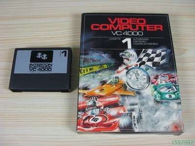 Foto Interton Vc 4000 Video Computer - Nº 1 Cars Races Cartridge + Box foto 875423