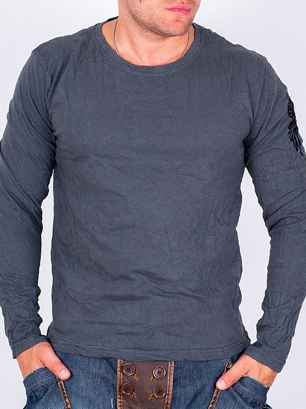 Foto Intuition Camiseta de Manga Larga - Gris Oscuro - S foto 119843