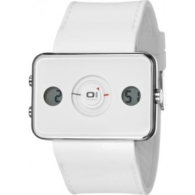 Foto IP104-3WH 01 THE ONE Mens Turning Disc White Watch foto 30163