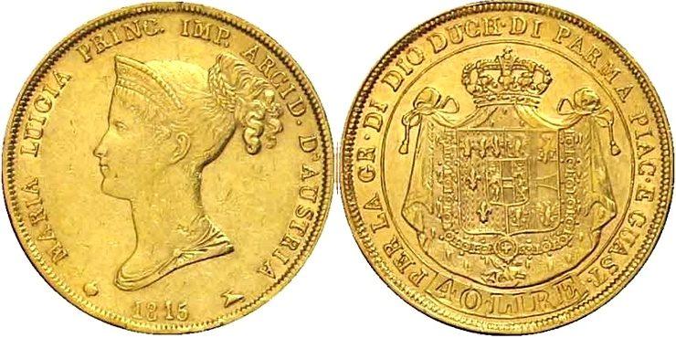 Foto Italien 40 Lire 1815