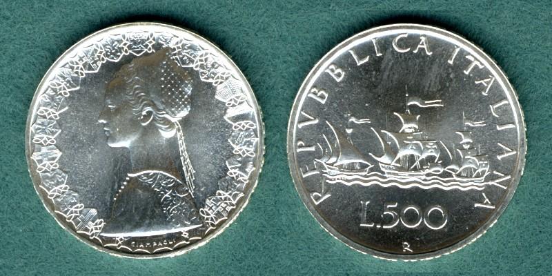 Foto Italien 500 Lire 1990 foto 340150