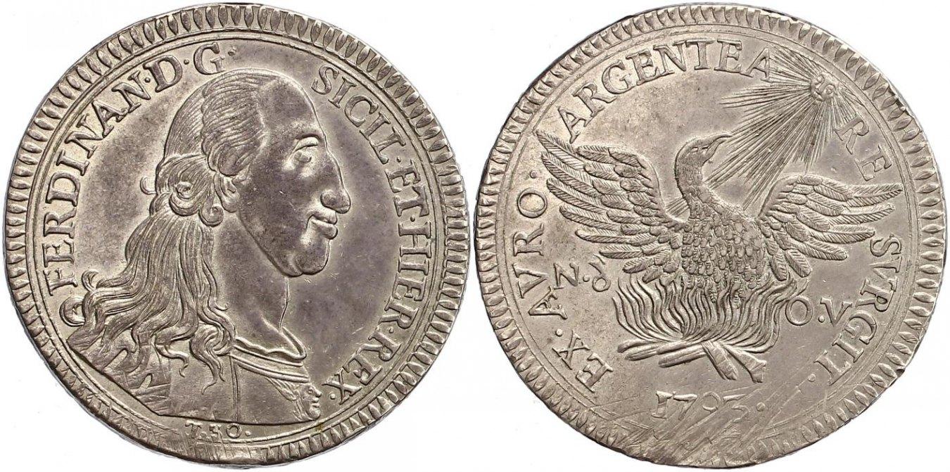 Foto Italien-Neapel und Sizilien Oncia zu 30 Tari 1793 foto 147633