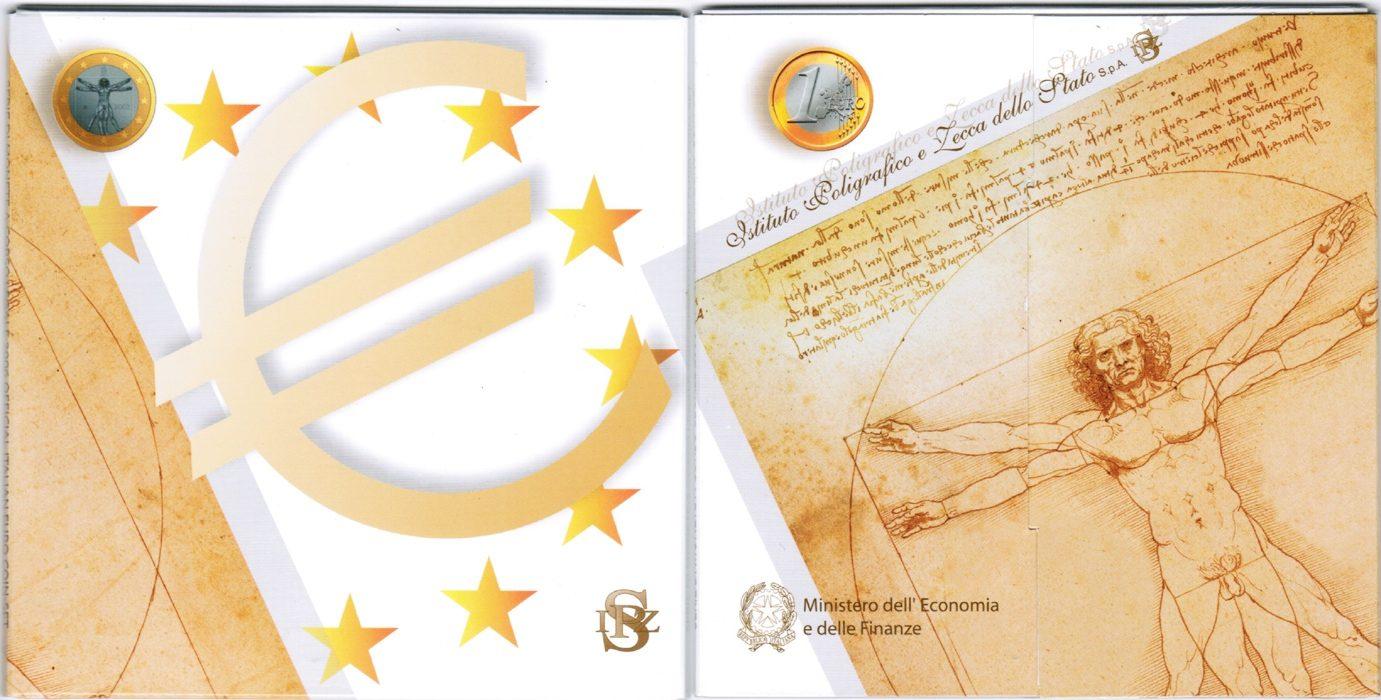 Foto Italien Offizieller Kurssatz 1 Cent bis 2 Euro 2006