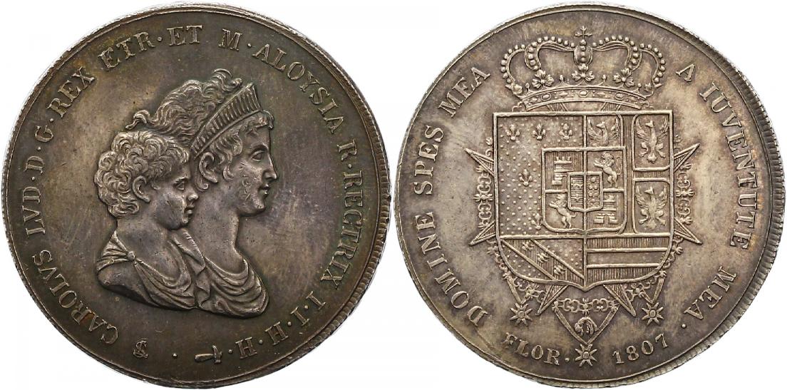 Foto Italien-Toskana Dena a 10 Lire 1807
