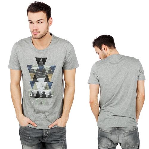 Foto Jack & Jones Premium Felix T-Shirt Light Grey Melange foto 343737