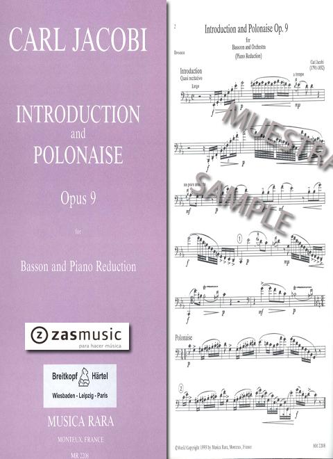 Foto jacobi, carl (1791-1852): introduction and polonaise op. 9 f foto 783491