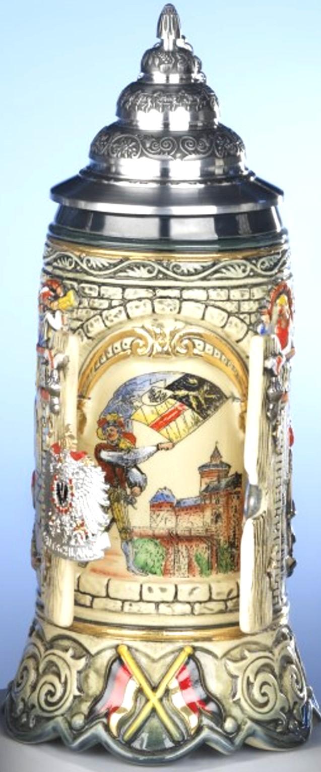 Foto Jarra de cerveza alemana portal del castillo, jarra 0,75 litros