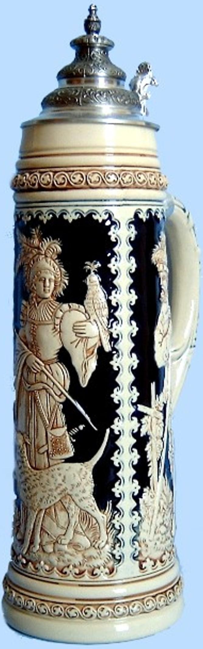 Foto Jarra Diana diosa de la caza, jarra suntuosa, réplica 1885, jarra 2 litros